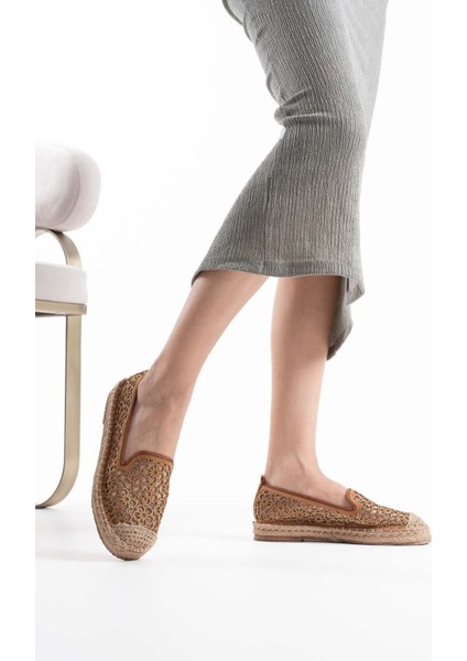 Dune Kadın Taba Espadril Ayakkabı