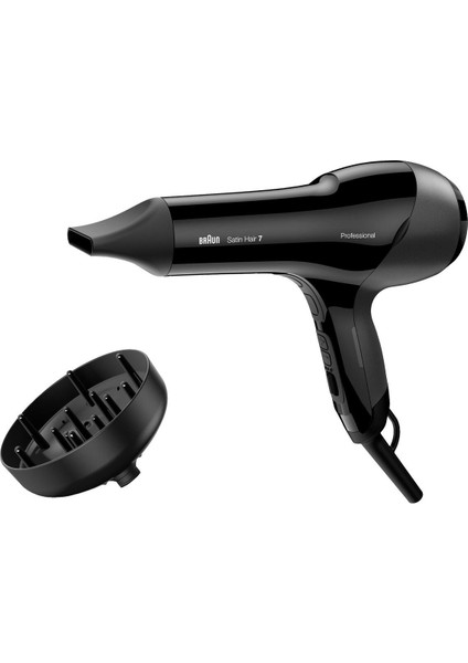 2000W Siyah Saç Kurutma Makinesi, Hızlı ve Güçlü Kurutma Sağlar indirimleri