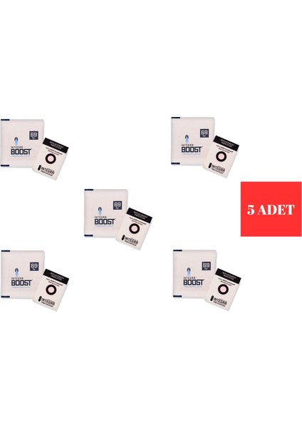 Boost Puro Nemlendirici 8 gr %69 Nem (Beş Adet)