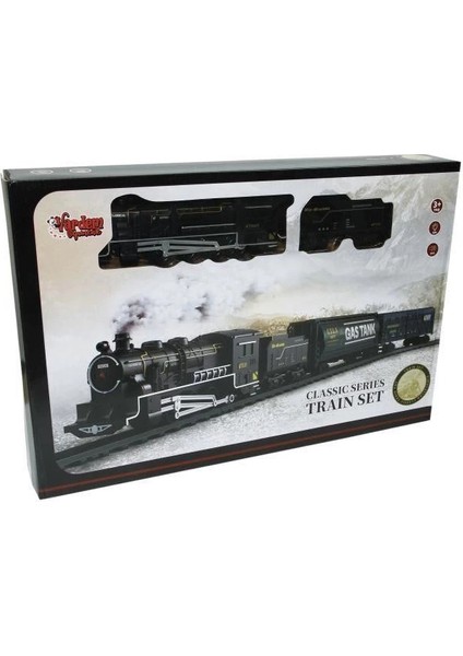 FF-1601C Işıklı ve Sesli 18PCS Klasik Tren -Vrd