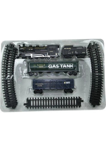 FF-1601C Işıklı ve Sesli 18PCS Klasik Tren -Vrd modelleri