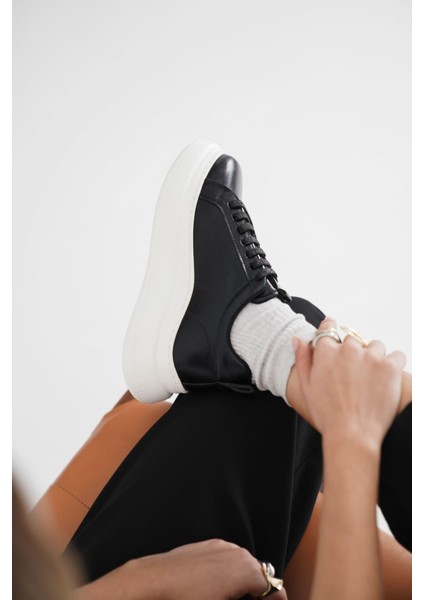 Dina Kadın Siyah Sneaker modelleri