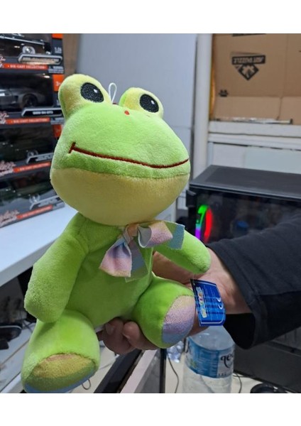 Oyuncak Peluş Sevimli Uyku Arkadaşı Kurbağa 20 cm fiyatları