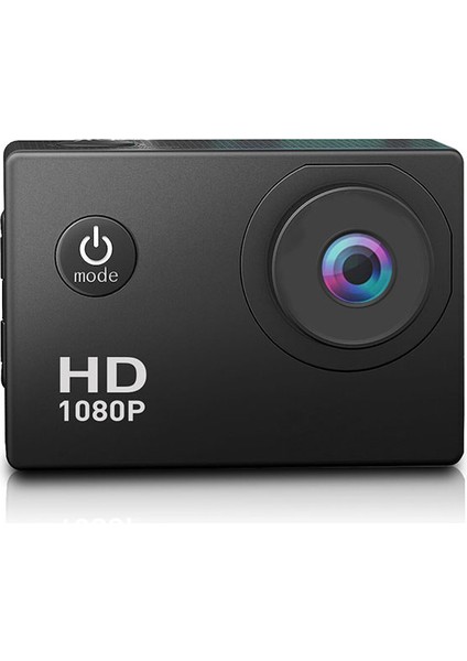 1080P Su Geçirmez Aksiyon Kamera Motosiklet,araç,bisiklet Uyumludur Uygulama Mevcuttur fırsatları