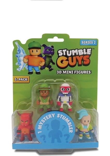 TUY14000 Stumble Guys 5li Mini Figür S2-SG-30006_5 - 1 Kutu Fiyatıdır fiyatları