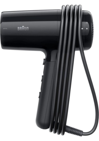 Iontec Difüzörlü Saç Kurutma Makinesi, 2 Başlıklı, 2200W, Siyah