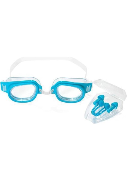 26034 Bestway Çocuk Yüzücü Gözlüğü, Burun Mandalı ve Koruyucu Kulak Tıkacı Seti 7+ fiyatları