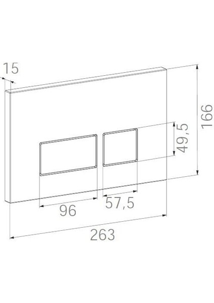 Ova Gömme Rezervuar 3'lü Set Kumanda Paneli+Stop Valf indirimleri
