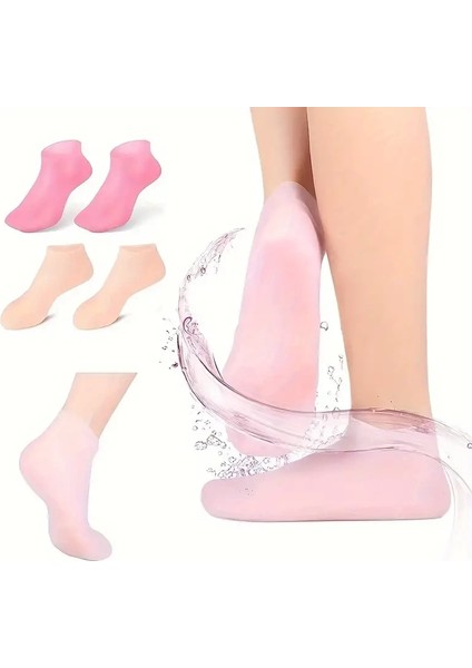 Silikon Jel Ayak Nemlendirici Çorap ( Lisinya )