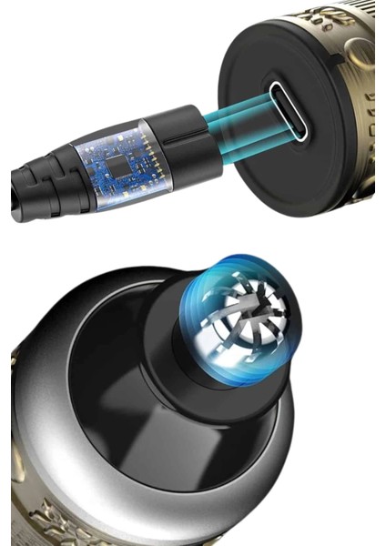 Erkeklere Özel 3 Başlıklı Tıraş Makinesi Saç Sakal Ense Kulak Tıraşına Uygun fiyatları