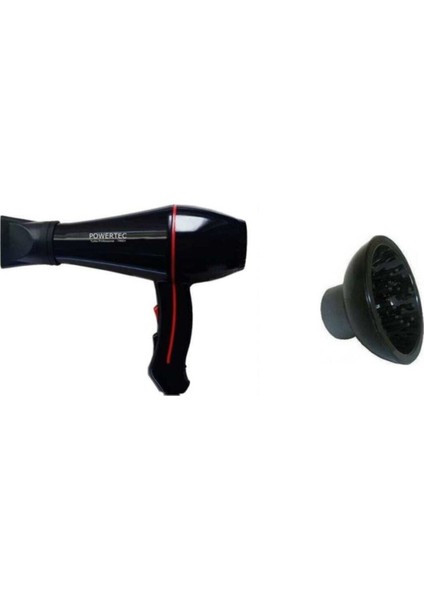 Yüksek Performanslı Profesyonel Saç Kurutma Makinesi, Siyah Renkli