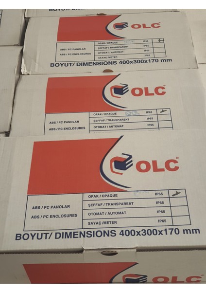 Abs Pc Elektrik Panosu IP65 400X300X170 mm