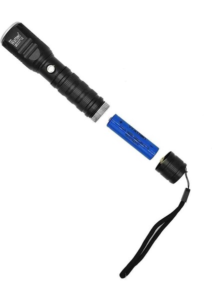 Şarjlı Pilli Zoomlu El Feneri WT-087 ( Lisinya ) modelleri