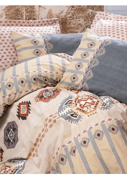 Cotton Box Etnich Nevresim Takımı Çift Kişilik Dakota Gri fiyatları