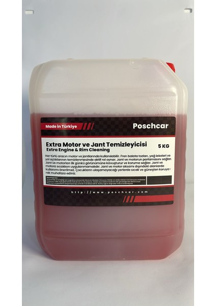 Extra Motor ve Jant Temizleyicisi