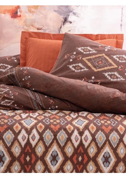 Cotton Box Etnich Nevresim Takımı Çift Kişilik Belize Kahve fiyatları