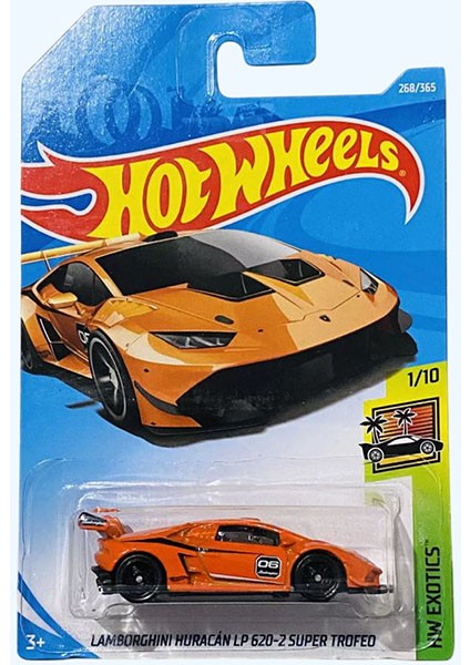 - Lamborghini Huracan Lp 620-2 Super Trofeo (1/64) Turuncu - Yurt Dışı Uzun Kartonet - 2018 Case