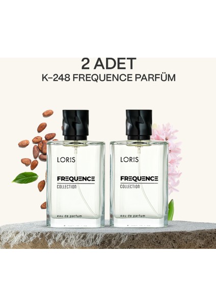 2 Adet K-248 Frequence Kadın Parfüm 50 ml