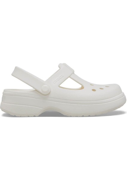 Classic Mary Jane Clog K Çocuk Terlik - Ekru