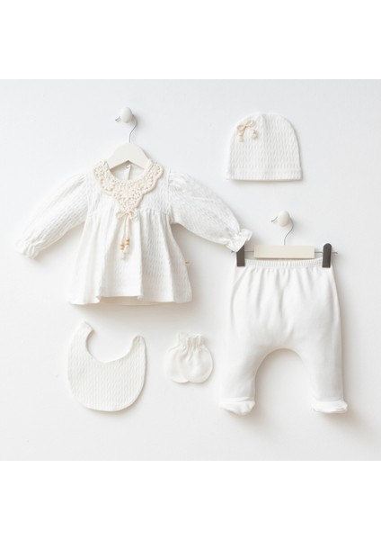 7085 Mnz Marka Mia Yeni Doğan Hastane Çıkışı Kız 5'li Set