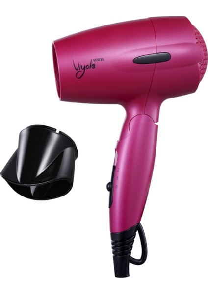 Pembe Viyole Saç Kurutma Makinesi ile Hızlı ve Parlak Saçlar
