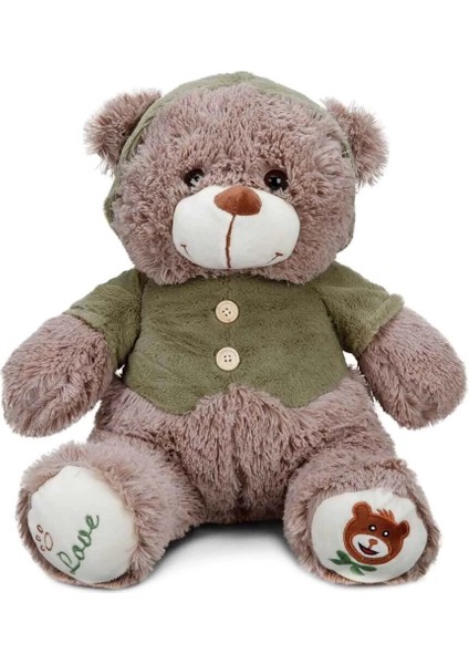 Sunman Puffy Friends T-Shirtlü Sevimli Peluş Ayı 43 cm modelleri