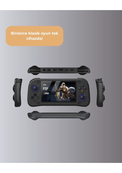 Buğz 4.3” Hd Ekranlı El Konsolu 64GB Hafıza Kartı ve 10000 Yüklü Oyun fırsatları