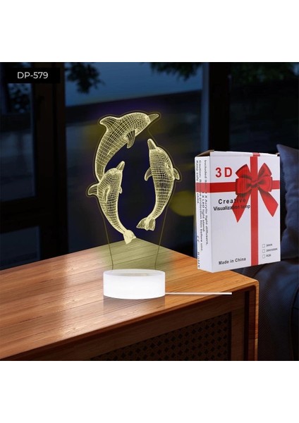 Buğz Dempower Yunus Şekilli Gece Lambası fiyatları