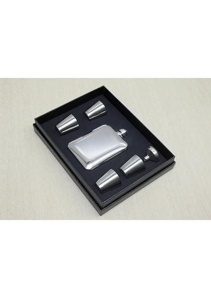 Buğz 4 Shot Bardaklı Matara Seti ALK3907