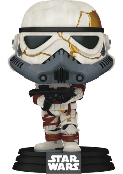 Funko Pop Star Wars Ahsoka Thrawn's Night Trooper With Blue Mouthpiece