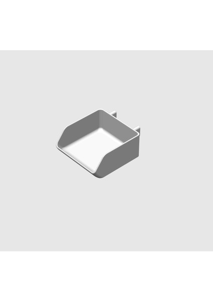 Ikea Skadis Beyaz Raf 82X68X32MM - Ikea Skadis Çok Amaçlı Pano Parçası fırsatları