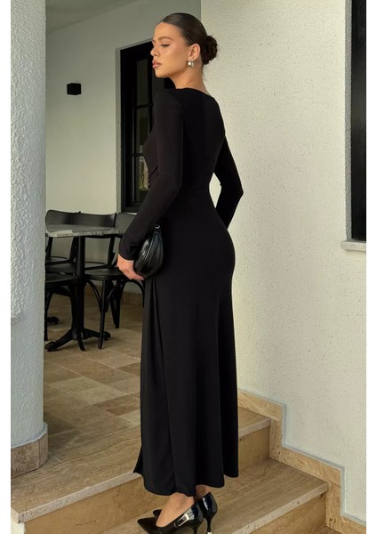 Kadın Bel Tokalı Elbise P-00018453 fırsatları