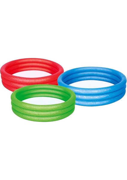Bestway Renkli Şişme Çocuk Havuzu 152X30CM - BW51026 - Stokta Olan Renk Gönderilir fiyatları