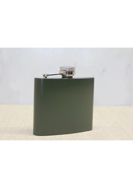 Buğz Tekli Haki 5 Oz Matara ALK3901