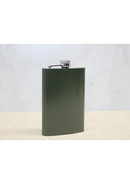 Buğz Tekli Haki 9 Oz Matara ALK3900