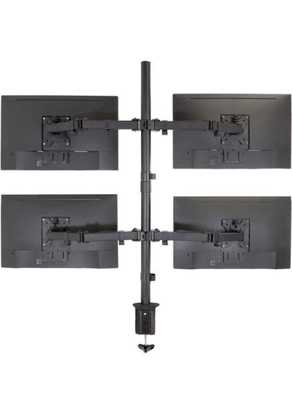 Sline M054 13-27'' Hareketli Dört Kollu Masa Üstü Monitör Standı modelleri
