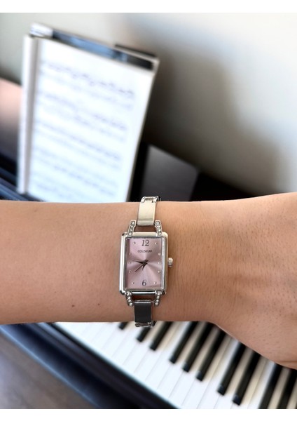 Estoria Minimal Zarif Kadın Kol Saati, Gümüş Renk Kordon