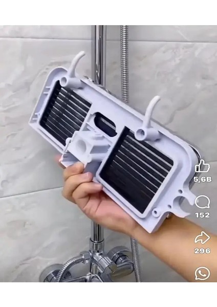 Sürgü Duş Sabunluk Şampuanlık Robot Duş Rafı fiyatları