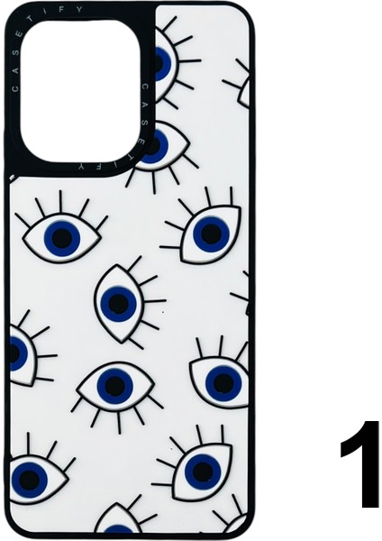 Xiaomi Redmi 13C Uyumlu Casetify Kabartmalı Arka Koruma Kılıf