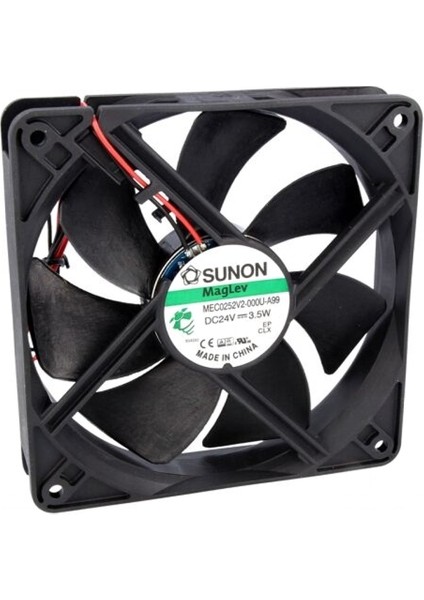 MEC0252V2-000U-A99 ,120X25MM 24VDC 93-Cfm 2-Kablo Fan