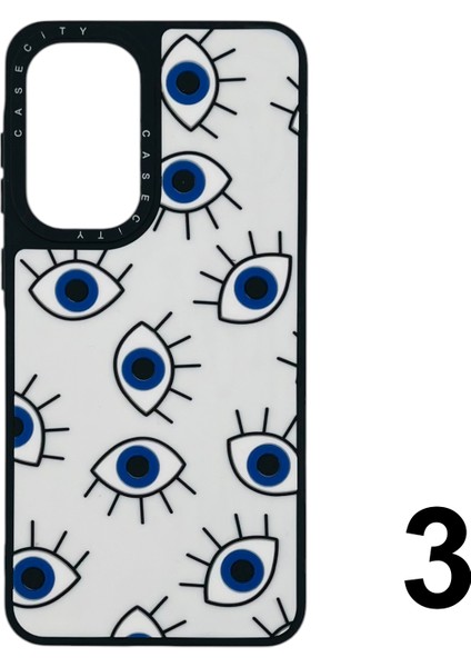 Samsung Galaxy A26 Uyumlu Casetify Kabartmalı Arka Koruma Kılıf modelleri