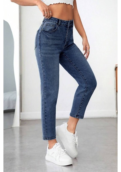 Kadın Yüksek Bel Soho Boyfriend Jean C599 fiyatları
