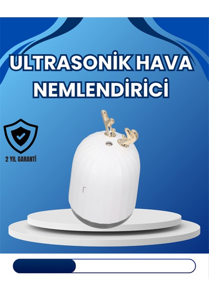 4–8 Saat Çalışma Süreli USB Portatif Masa Nemlendirici