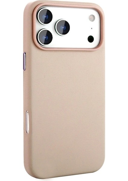Apple iPhone 17 Pro Max Kılıf M-Safe Şarj Özellikli Pu Deri Görünümlü Redclick Kupra Kapak fiyatları