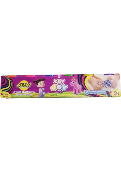 6 Renk Oyun Hamuru Neon