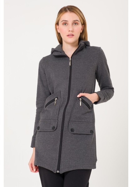 Günlük Rahat Kesim Kadın Ceket