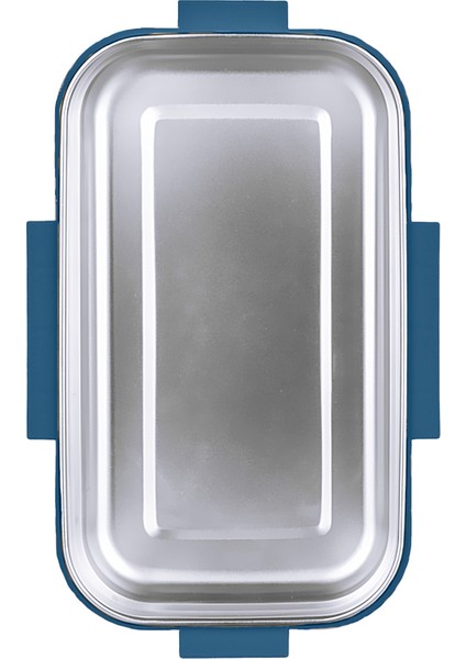 Aura Çift Katlı Beslenme Kabı (450 ml + 400 Ml) Paslanmaz Çelik Yemek Saklama Kabı fırsatları