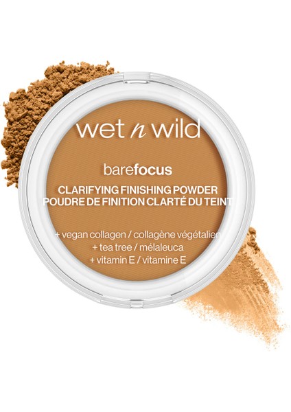 Wet n Wild bare Focus Aydınlatıcı Sonlandırıcı Pudra Orta Bronzluk 1114481E