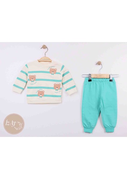 Erkek Çocuk Ayıcıklı 2'li Takım