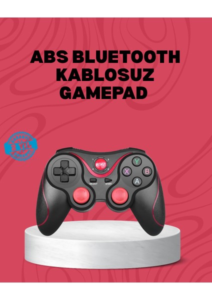 Ergonomik Tasarımlı Çok Yönlü Wireless Gamepad